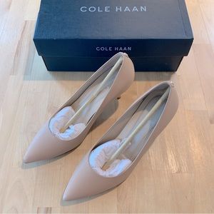 Cole Haan Go To Park Pump - Women’s Size 6.5 Brush Leather Heels